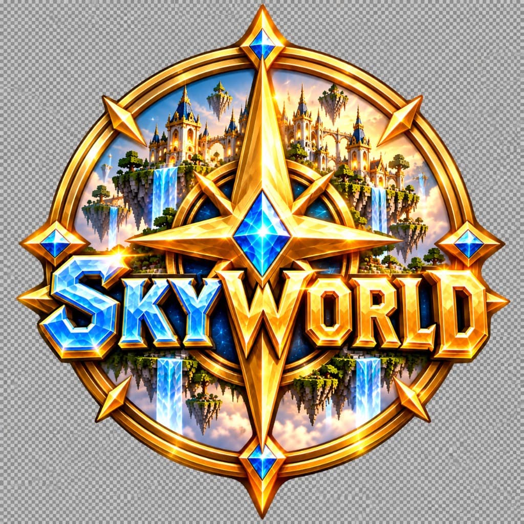 SkyWorldSMP — Minecraft server icon